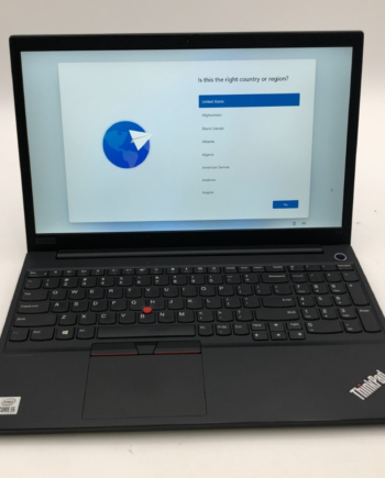 Lenovo ThinkPad E15 i5-10210U 8GB 256GB NVMe 15.5" FHD Win 11 Pro