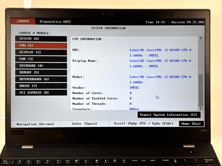 image of Lenovo ThinkPad T580 i5 8250U 16GB No HDDOS Ready to buildbare bones 375446403277 2
