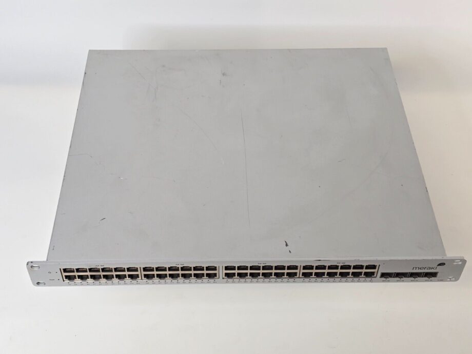 image of Cisco Meraki MS42P Could Managed 48 Port PoE Gigabit Switch w4x 10G SFP TESTED 356010548687 2