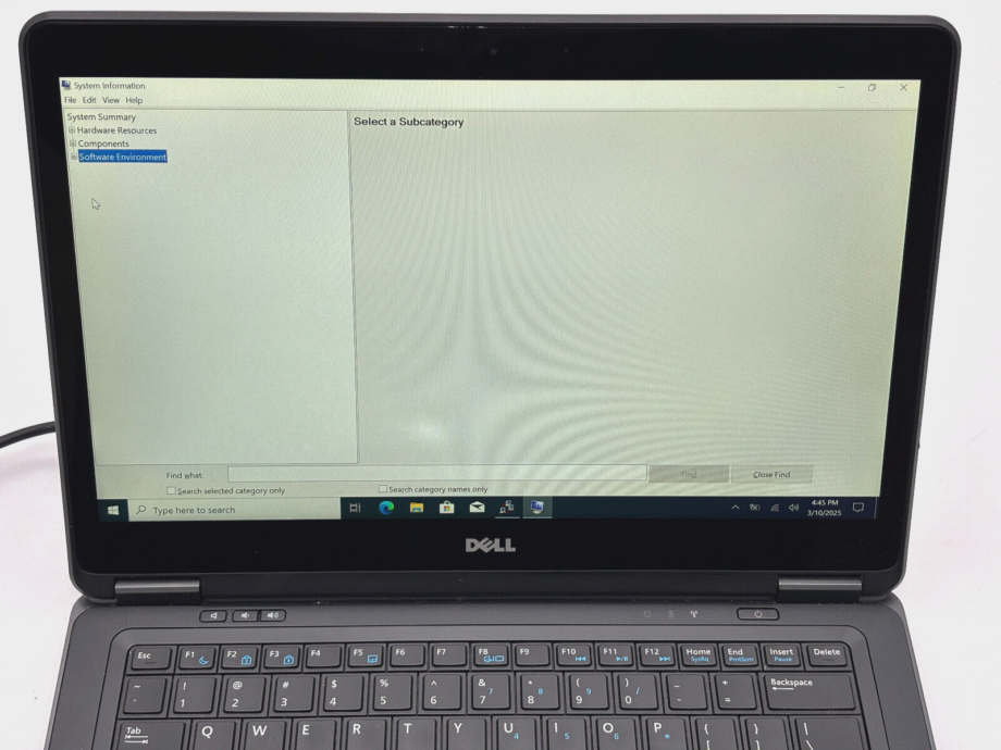 Dell Latitude E7440 Touch - i5 4310U 8GB 256GB SSD Windows 10 Pro - No Battery