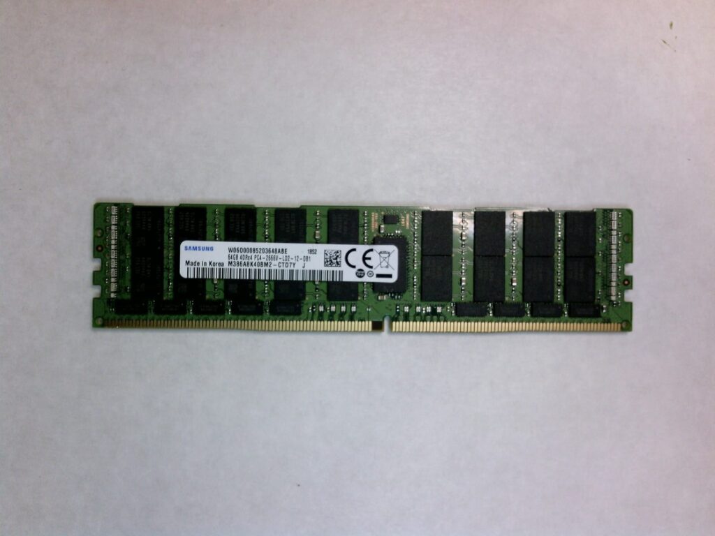 Samsung 64GB PC4-21300 DDR4-2666 4Rx4 ECC LRDIMM RAM M386A8K40BM2