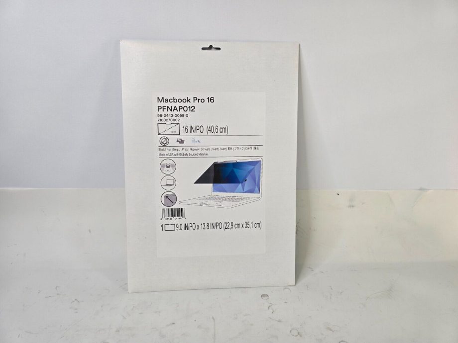 image of 3M Privacy Filter for Apple MacBook Pro 16 2021 with COMPLY Flip Attach 1610 375311586908