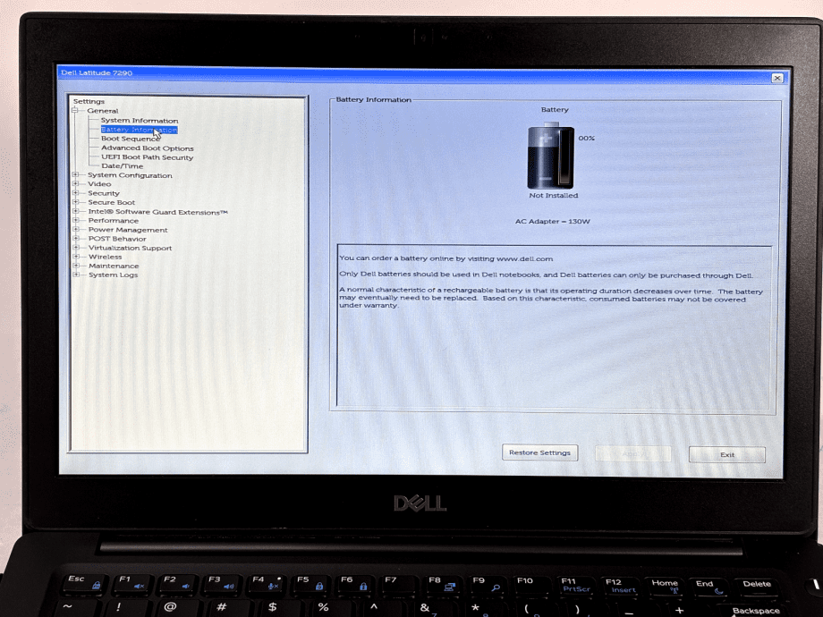 image of Dell Latitude 7290 i7 8650U 16GB 256GB SSD Windows11 Prono battery Used Good 375444478208 3