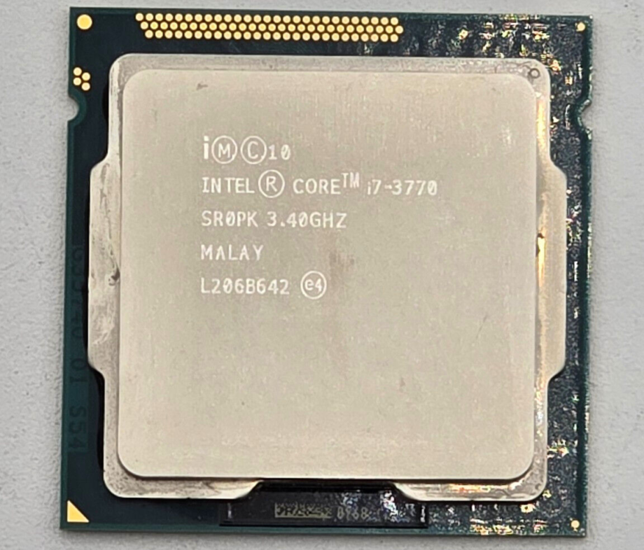 Intel 3rd Gen Core i7-3770 SR0PK 3.40GHz (Turbo 3.90GHz) 4-Core 8M LGA-1155 CPU