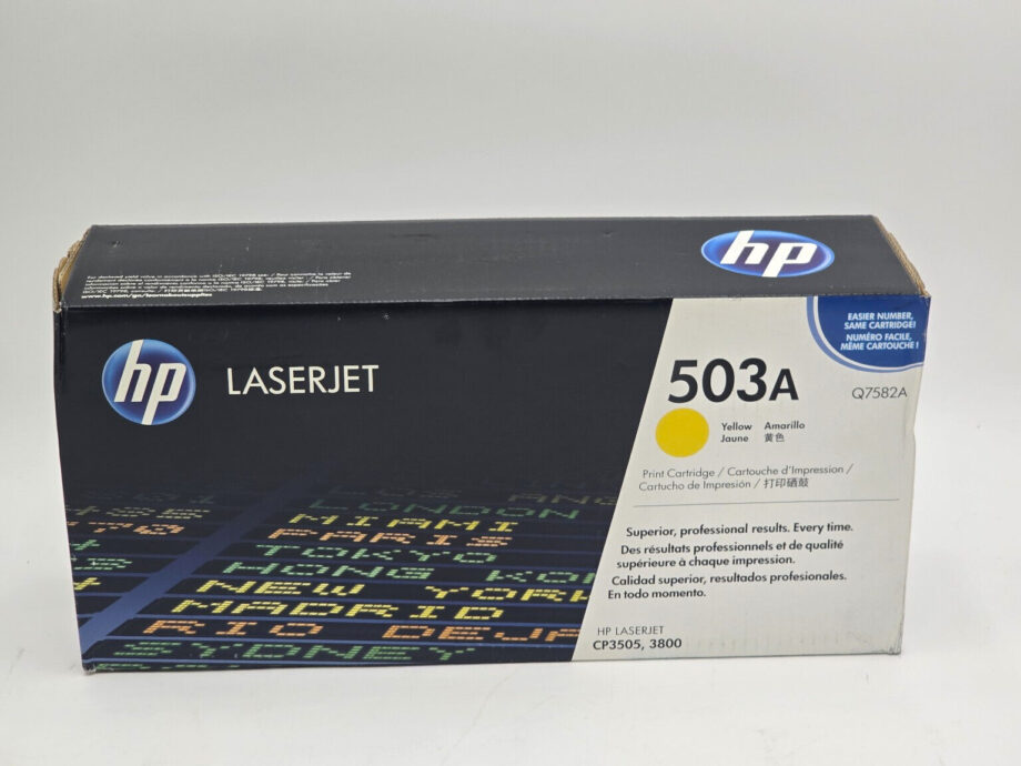 Genuine HP Q7582A (503A) Print Cartridge  For LaserJet CP3505/3800  *Brand New*