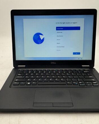Dell Latitude 5491 Core i5-8400H 16GB 128GB SSD 13.9" HD Windows 11 Pro Laptop