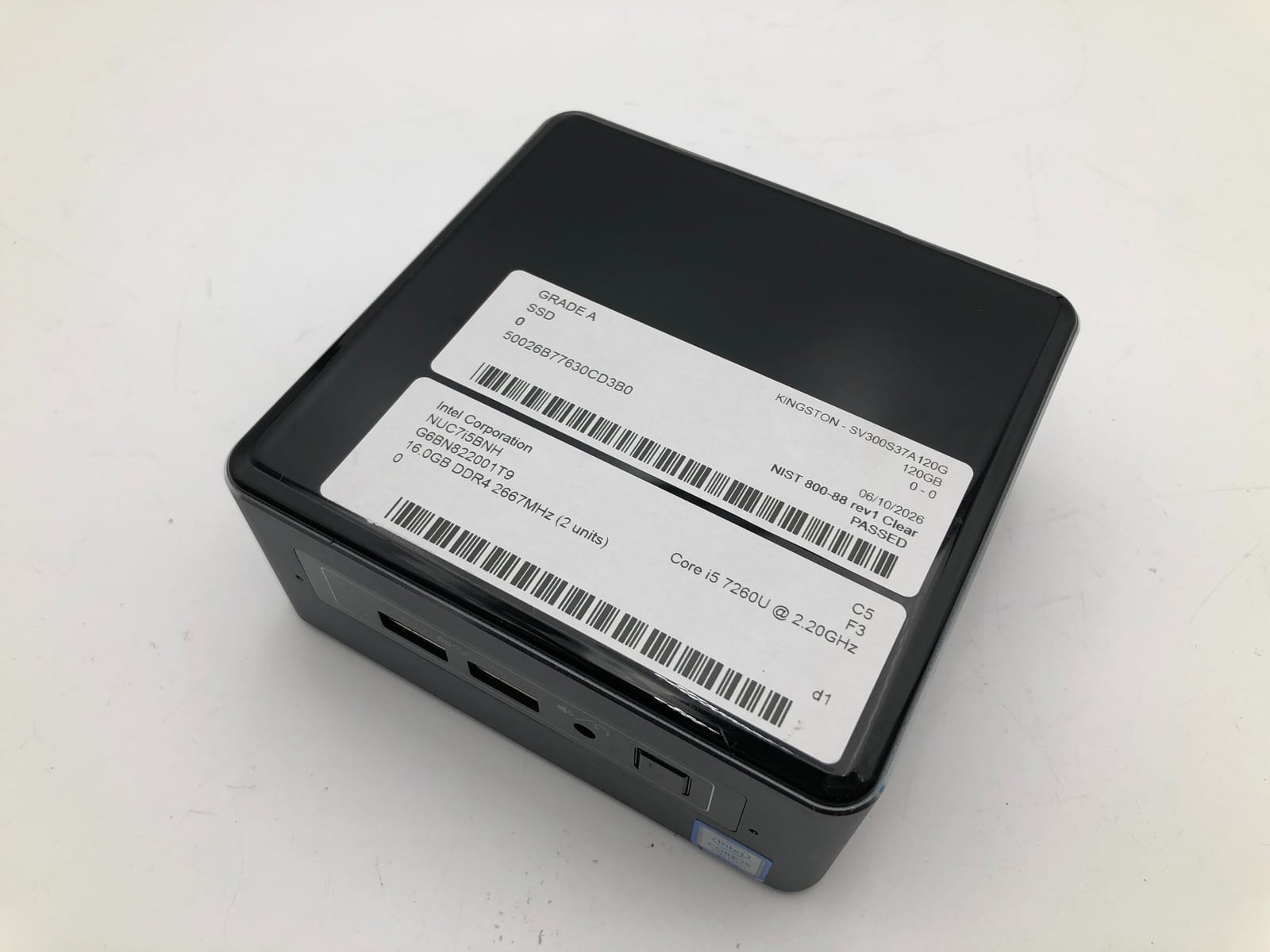 Intel | NUC7i5BNH | i5-7260U | 16GB | 120GB SSD | Win 11 Pro 4 Intel | NUC7i5BNH | i5-7260U | 16GB | 120GB SSD | Win 11 Pro