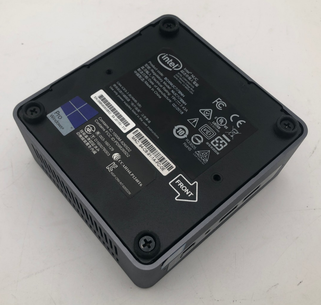 Intel NUC7i7BNH Core i7-7567U 16GB RAM 256GB SATA SSD Win 10 Pro Mini Desktop 5 Intel NUC7i7BNH Core i7-7567U 16GB RAM 256GB SATA SSD Win 10 Pro Mini Desktop