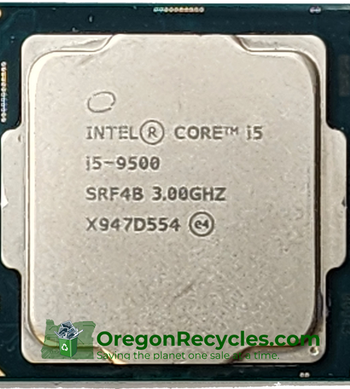 Intel i5-9500 3.0GHz (4.4GHz TURBO) LGA 1151 Processor (SRF4B)