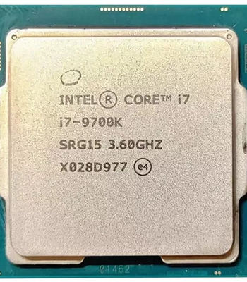 Intel i7-9700K 3.6GHz (4.9GHz TURBO) LGA 1151 Processor (SRG15)