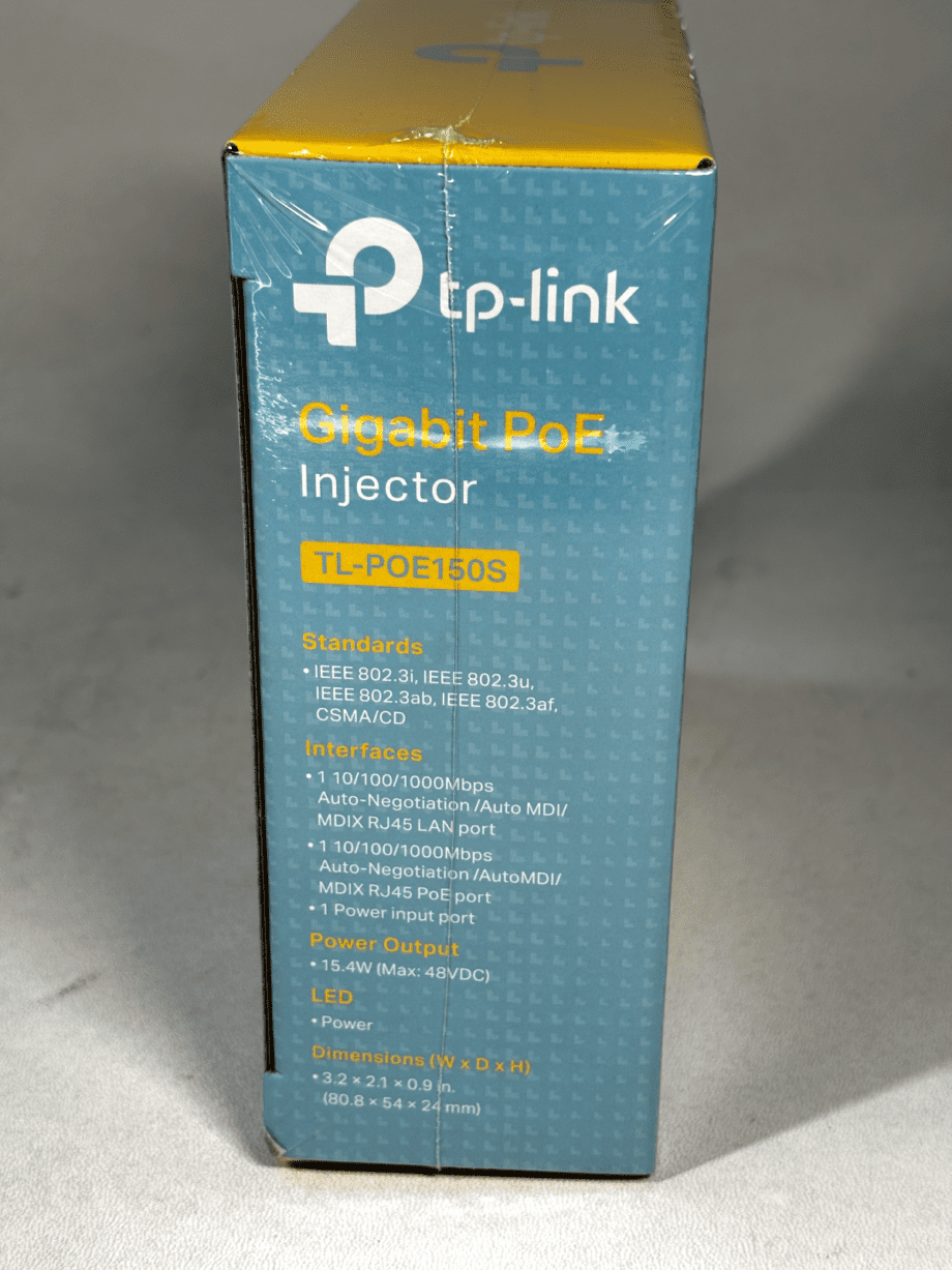 image of Lot of 10 TP Link Gigabit PoE Injector TL POE150S Ver 4 NEW 375556214828 3