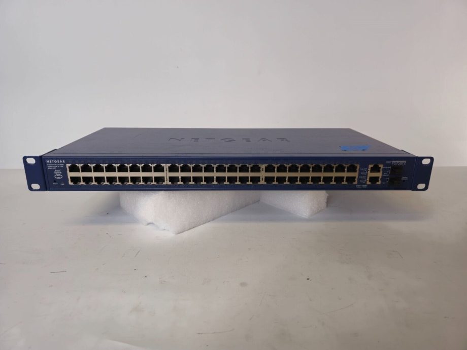 image of NETGEAR ProSafe 48 Port Model FS750T2 10100 Smart Ethernet Switch Good 355734759728