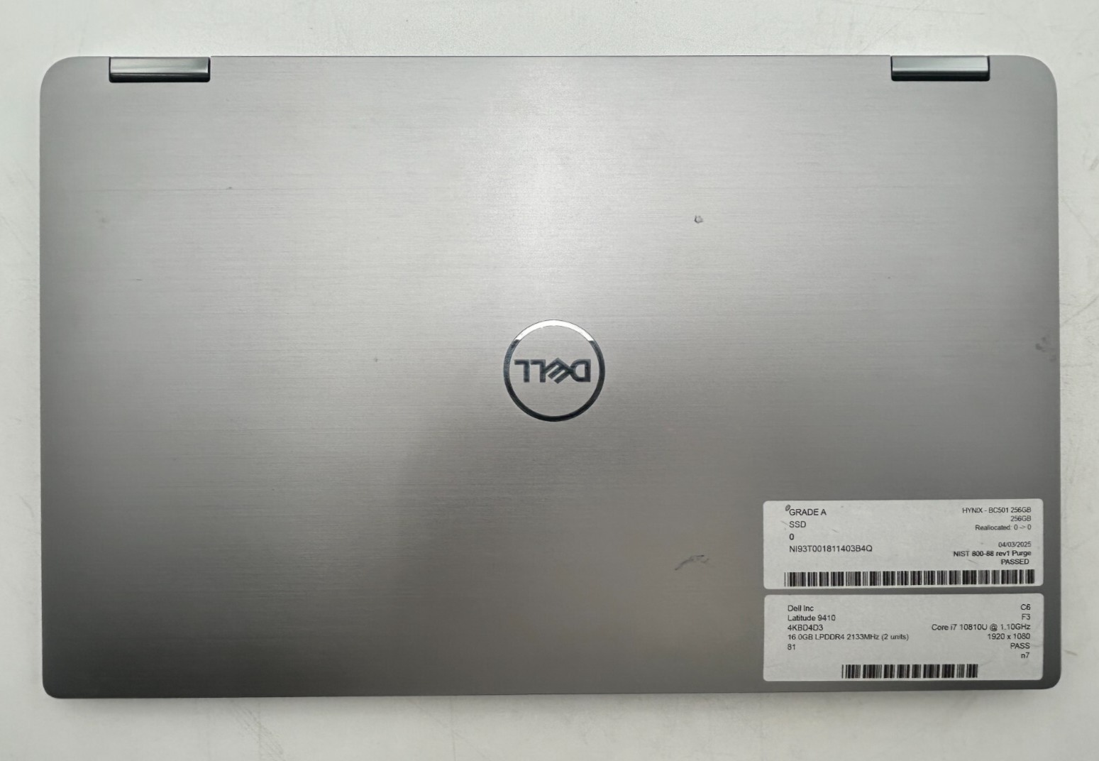 Dell Latitude 9410 Convertible - Core i7, 16GB, 256GB NVMe - Windows 11 Pro 3 Dell Latitude 9410 Convertible - Core i7, 16GB, 256GB NVMe - Windows 11 Pro