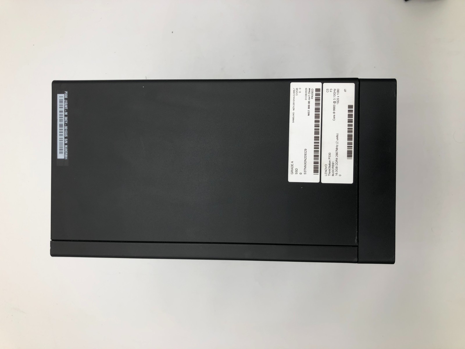 Lenovo ThinkStation P330 i9-9900 16GB 512GB NVMe SSD Win 11 Pro Desktop 4 Lenovo ThinkStation P330 i9-9900 16GB 512GB NVMe SSD Win 11 Pro Desktop