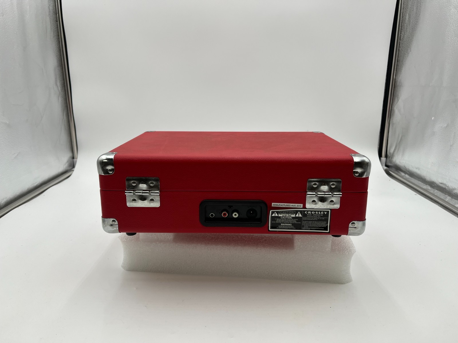 Crosley CR‑8005A‑RE Cruiser Portable Turntable – Used Good, Tested 6 Crosley CR‑8005A‑RE Cruiser Portable Turntable – Used Good, Tested