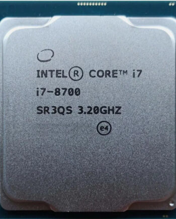 Intel Core i7-8700 3.2GHz Hexa-Core LGA1151 Desktop CPU Processor (SR3QS)