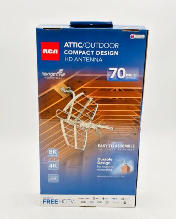 RCA ANT705E Attic / Outdoor HDTV Antenna — New Open Box