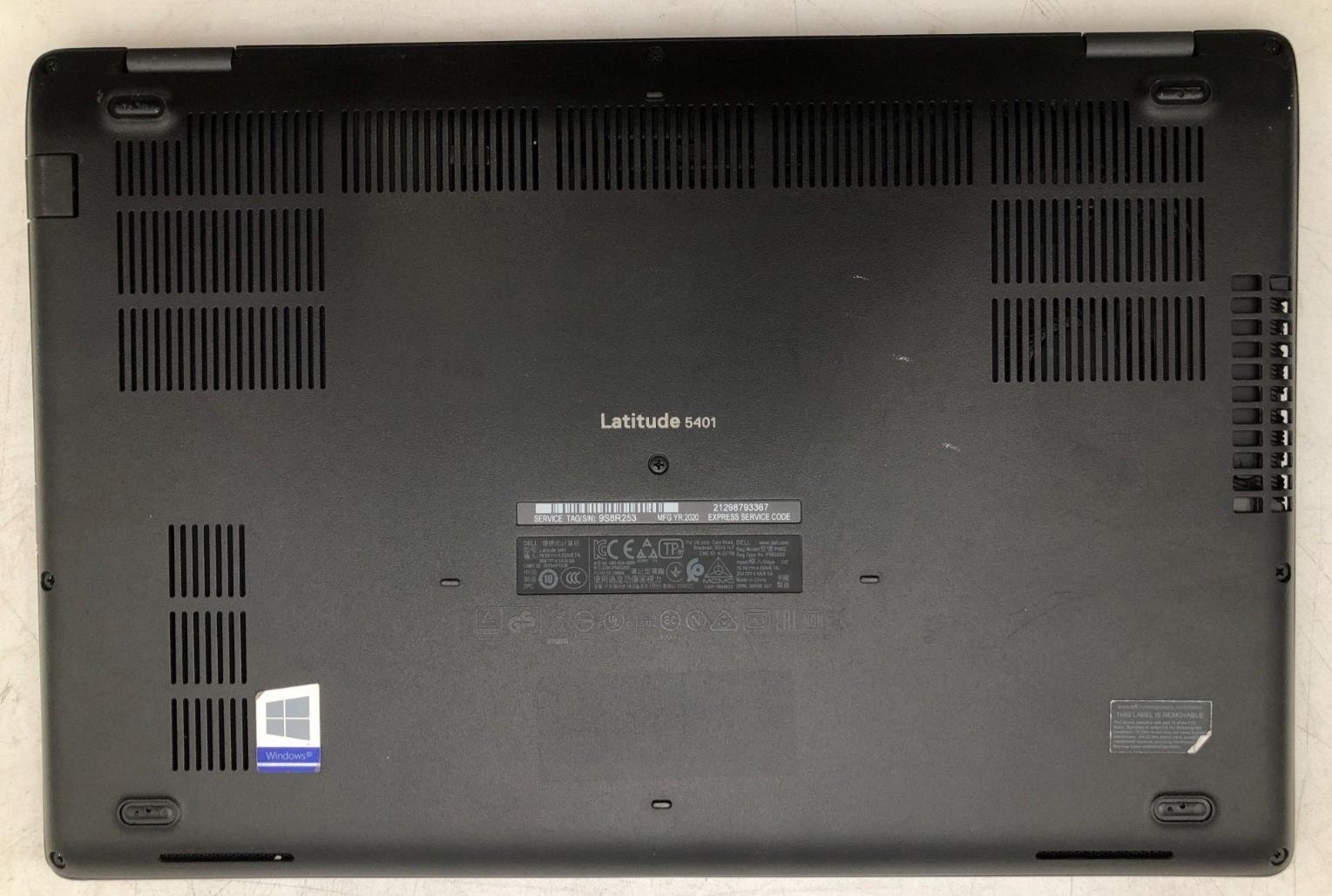 Dell Latitude 5401 i7-9850H 16GB 256GB SSD 14