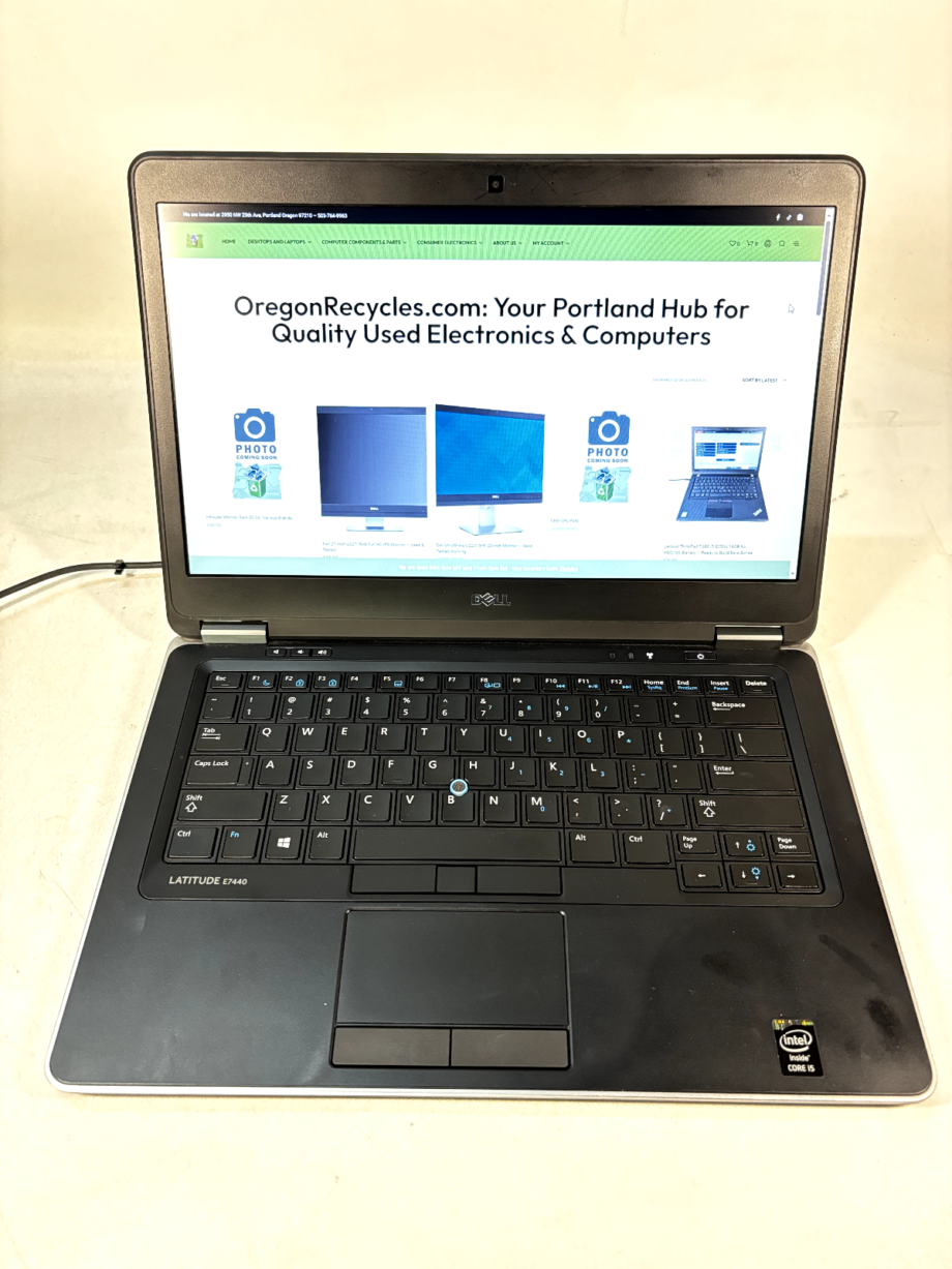 Dell Latitude E7440 i5 4200U 16GB 256GB SSD WIndows 10 Pro - (no battery)