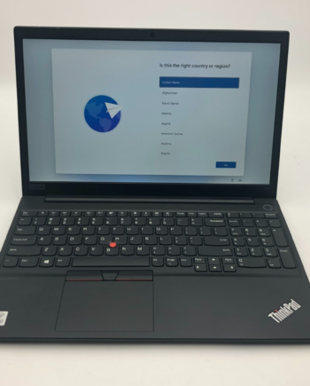 Lenovo ThinkPad E15 i7-10510U 8GB 256GB SSD 15.6" FHD Win 11 Pro
