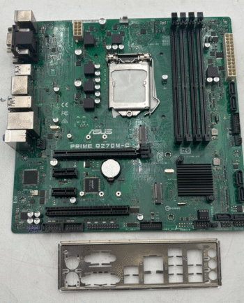 ASUS PRIME Q270M‑C LGA1151 mATX Motherboard w/ I/O Shield | C6F4 Tested