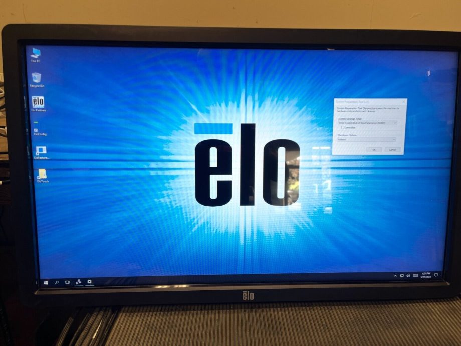 image of ELO ET3202L AND ECMG3 i5 6500 8GB DDR4 Touch Screen Kiosk Monitor Win 10 355742411468