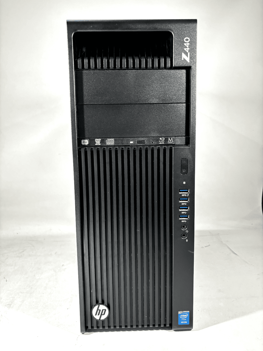 image of HP Z440 Workstation Xeon E5 v3 16GB 256GB SSD Windows10 Pro NVIDIA Quadro K4200 375605200568