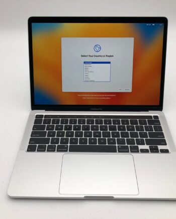 Apple MacBook Pro (13-inch, 2020, Two Thunderbolt 3 ports) Silver