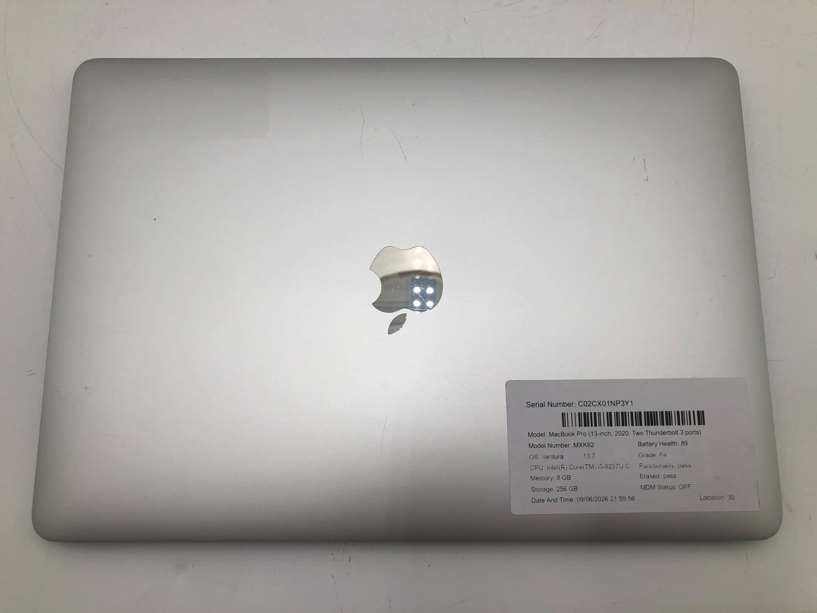 Apple MacBook Pro (13-inch, 2020, Two Thunderbolt 3 ports) Silver 6 Apple MacBook Pro (13-inch, 2020, Two Thunderbolt 3 ports) Silver