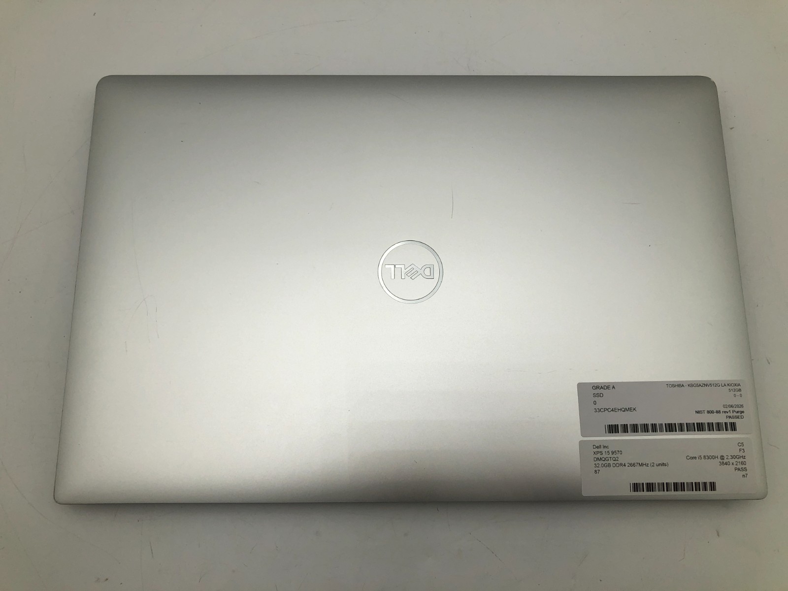 Dell XPS 15 9570 i5-8300H 32GB 512GB NVMe SSD 15.6" GTX 1050 UHD 4K Win 11 Pro 5 Dell XPS 15 9570 i5-8300H 32GB 512GB NVMe SSD 15.6" GTX 1050 UHD 4K Win 11 Pro