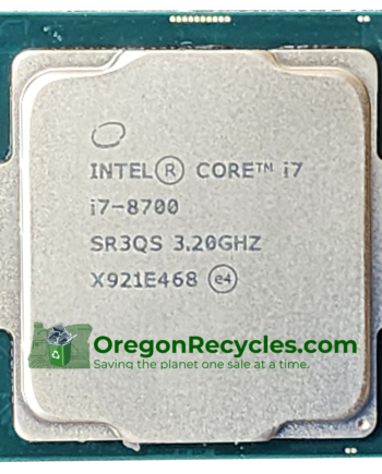 Intel Core i7-8700 SR3QS 3.2GHz 12 MB Cache 6 Core CPU Processor 8 GT/s