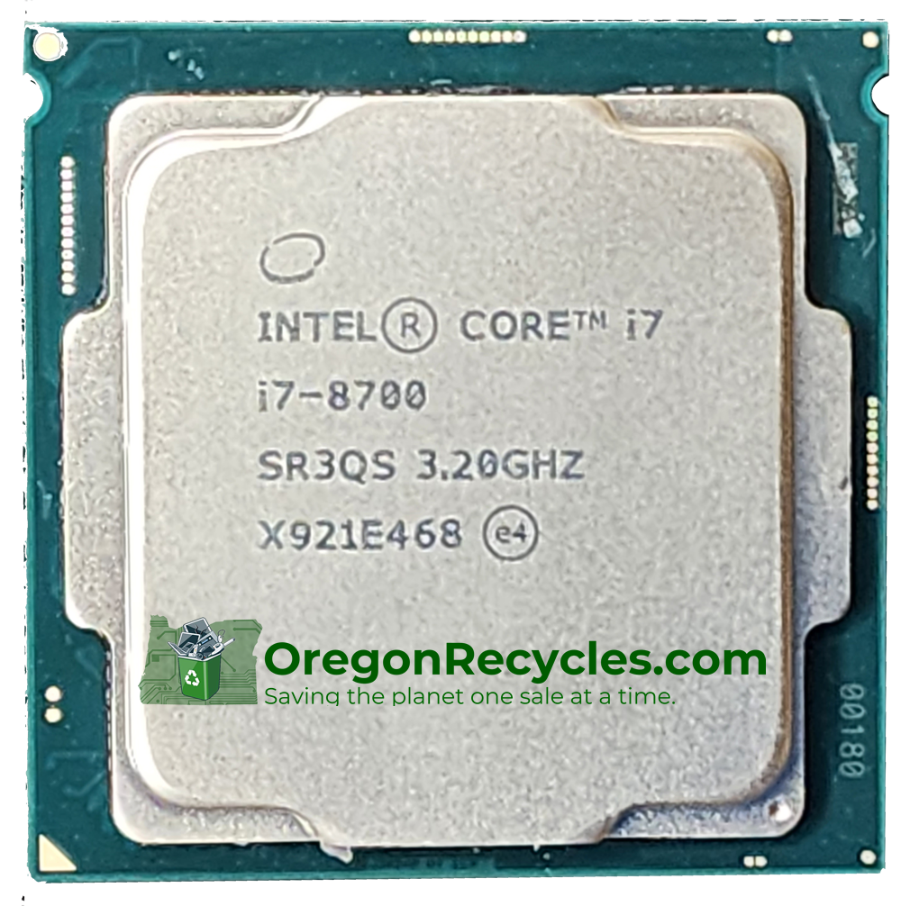 Intel Core i7-8700 SR3QS 3.2GHz 12 MB Cache 6 Core CPU Processor 8 GT/s 1 Intel Core i7-8700 SR3QS 3.2GHz 12 MB Cache 6 Core CPU Processor 8 GT/s
