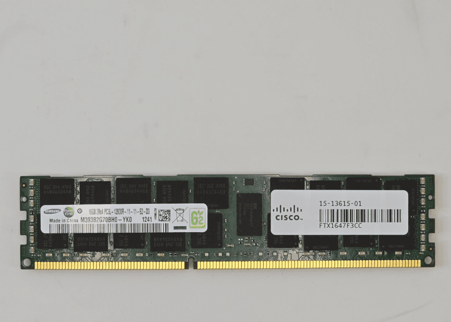 image of M393B2G70BH0 Cisco SAMSUNG 16GB PC3 12800R DDR3 1600MHz ECC Registered 375467667878