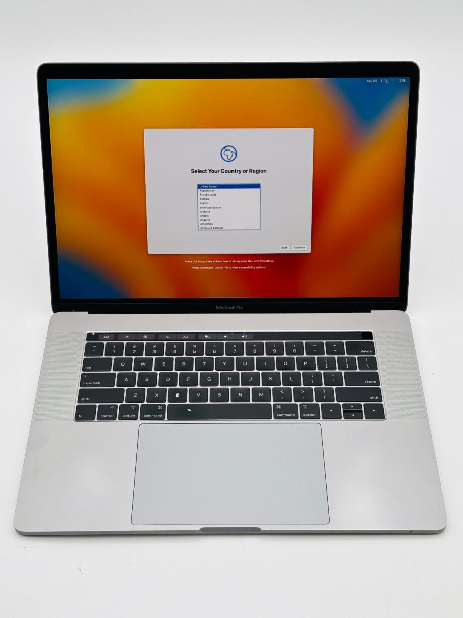 MacBook Pro 15 2019 - i7 9750H 16GB 512GB SSD macOS Ventura- KB