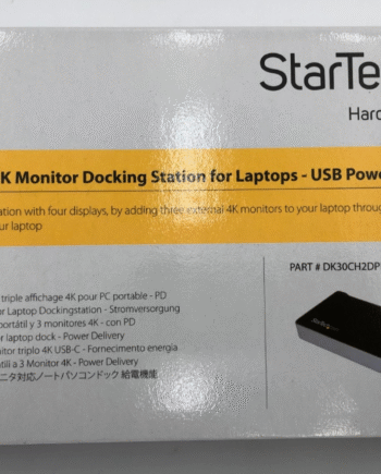 StarTech USB-C Triple-4K Monitor Docking Station  #DK30CH2DPPD - New Open Box