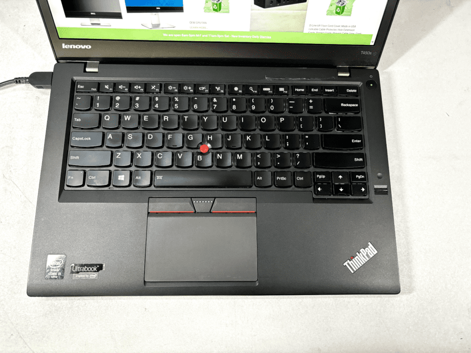 image of Lenovo ThinkPad T450s i5 5300U 12GB 240GB SSD Windows 10 Pro No Battery 355990303988 2