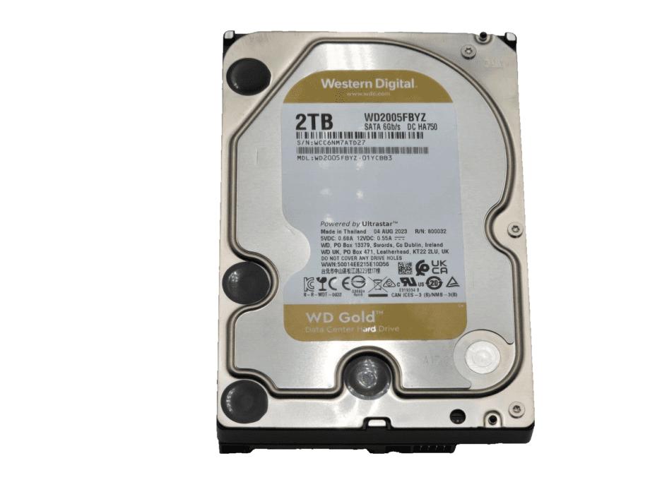 image of Western Digital Gold WD2005FBYZ 2TB SATA III 35 Enterprise Hard Drive HDD 128M 375655341488