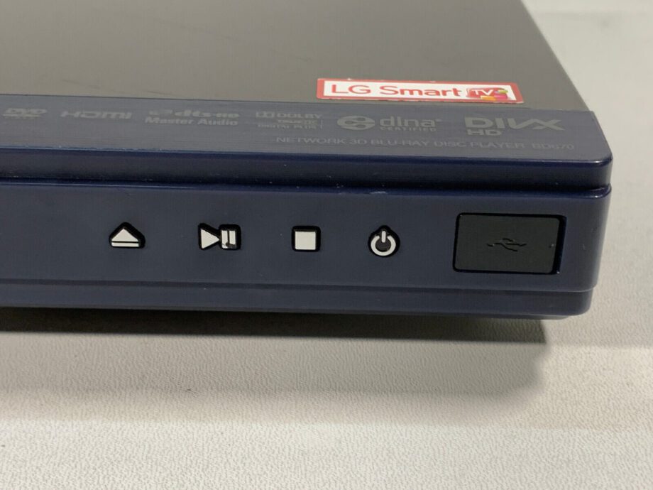 image of LG BD670 Blue Ray 3D Smart TV Player No Remote Used Good 375670255298 4