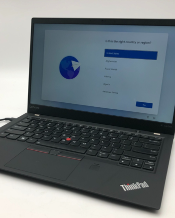 Lenovo ThinkPad X1 Carbon Gen5 i7-7600U 16GB 512GB NVMe 14" FHD Win11 No Battery
