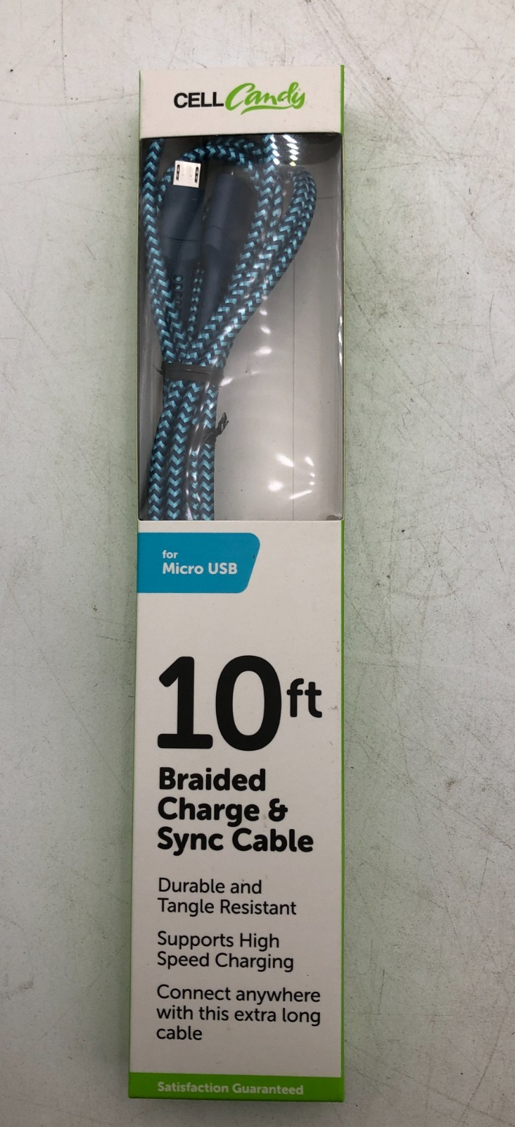 Lot(16)– Blue Cell Candy Sync & Charge Cables (6.5ft USB-C, 10ft Micro USB) -New 3 Lot(16)– Blue Cell Candy Sync & Charge Cables (6.5ft USB-C, 10ft Micro USB) -New