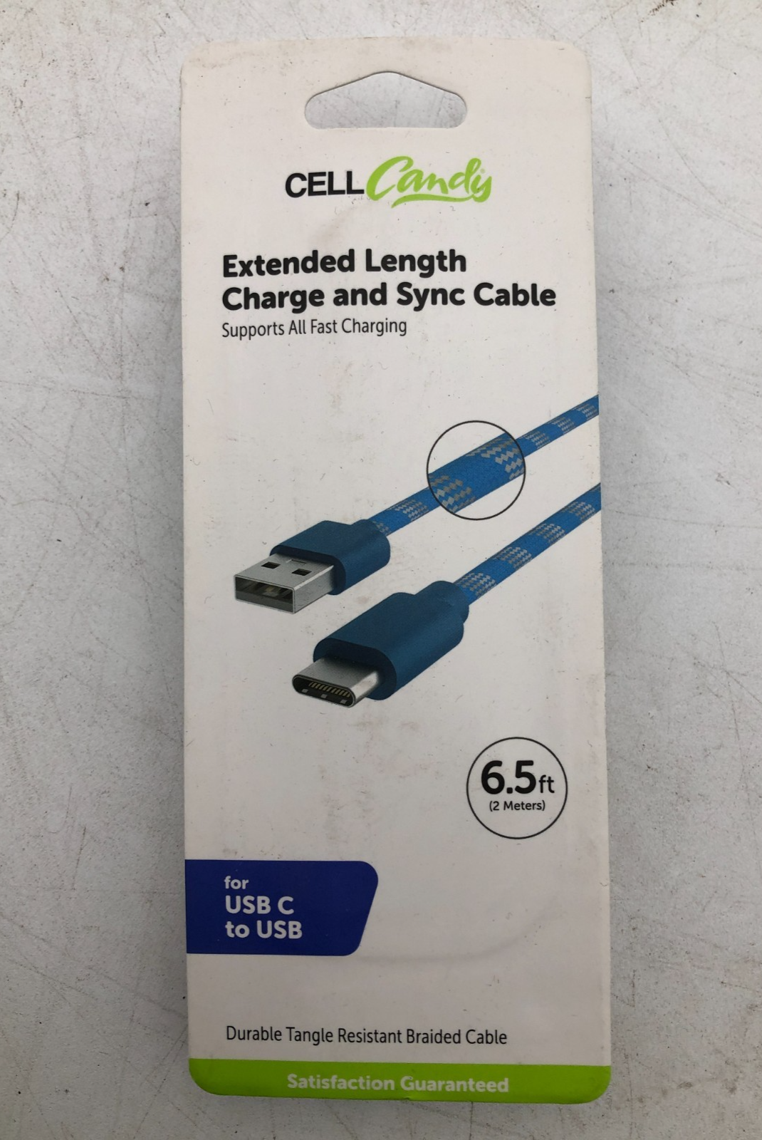 Lot(16)– Blue Cell Candy Sync & Charge Cables (6.5ft USB-C, 10ft Micro USB) -New 5 Lot(16)– Blue Cell Candy Sync & Charge Cables (6.5ft USB-C, 10ft Micro USB) -New