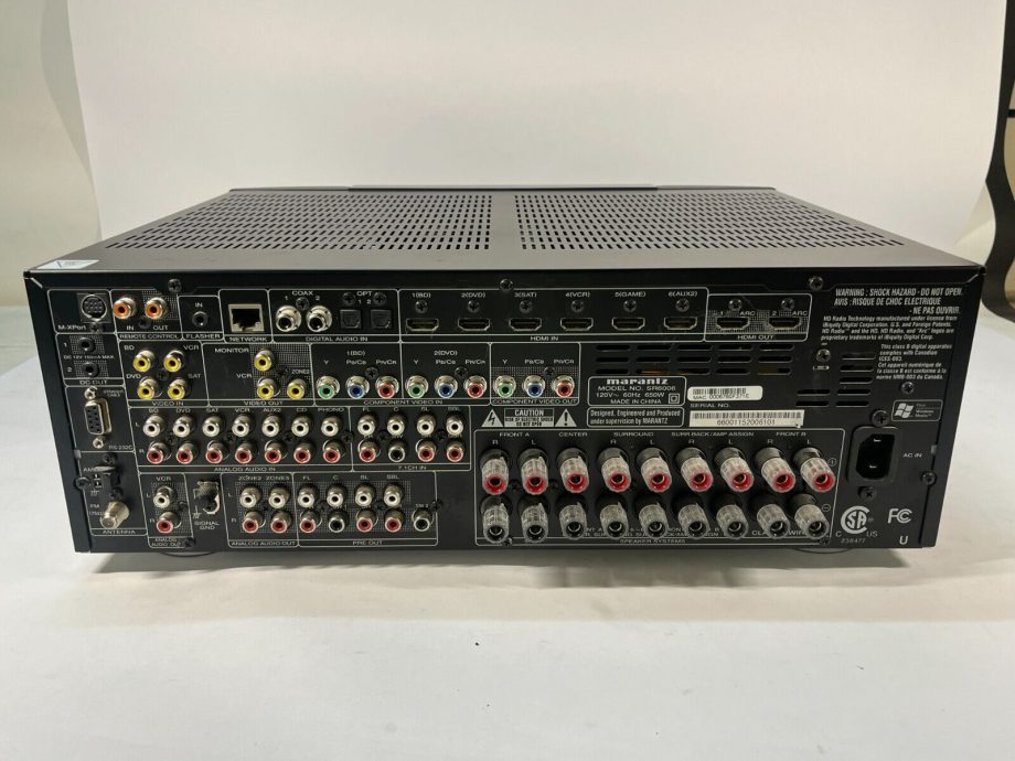 image of MARANTZ SR6006 Audiophile AV 71 Surround Receiver w Remote Bundle 355693702598 2