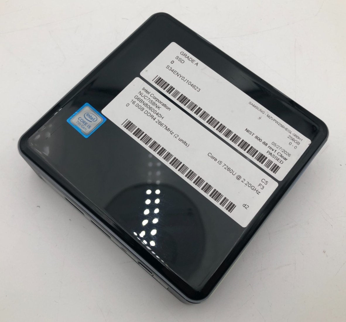 Intel NUC7i5BNK Core i5-7260U 16GB RAM 256GB NVMe SSD Windows 11 Pro Mini PC 1 Intel NUC7i5BNK Core i5-7260U 16GB RAM 256GB NVMe SSD Windows 11 Pro Mini PC