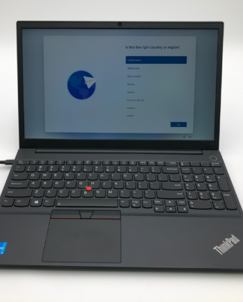Lenovo ThinkPad E15 GEN 2 i5-1135G7 2.4GHz 8GB RAM 256GB NVMe SSD - No Battery