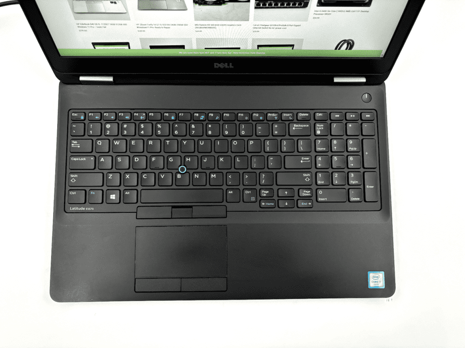 image of Dell Latitude E5570 i7 6600U 16GB 256GB SSD Windows 10 Pro No Battery 375643841119 2