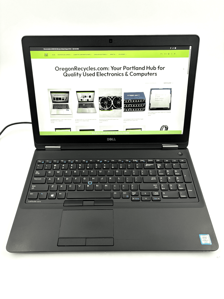 image of Dell Latitude E5570 i7 6600U 16GB 256GB SSD Windows 10 Pro No Battery 375643841119