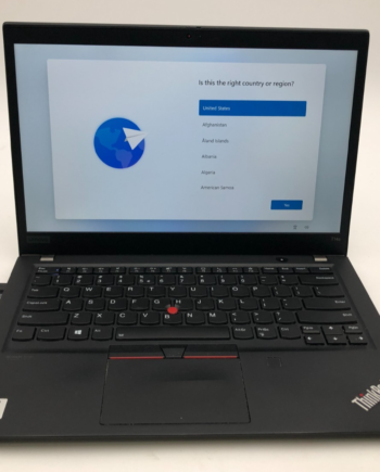 Lenovo ThinkPad T14s Gen 1 i5-10310U 16GB 512GB NVMe Win11 Pro No Battery