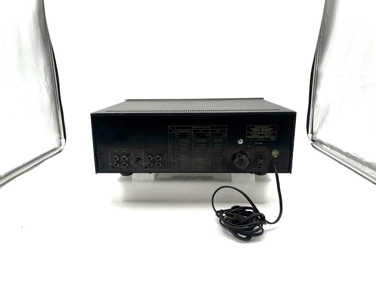 Pioneer SG-9500 Stereo Graphic Equalizer | Vintage 10-Band EQ | Fully Tested 6 Pioneer SG-9500 Stereo Graphic Equalizer | Vintage 10-Band EQ | Fully Tested