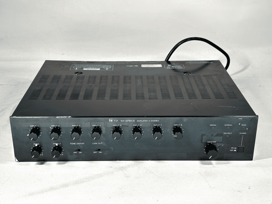 image of TOA 900 Series II A 912MK2 Amplifier No Feet Used Fair 375305810219