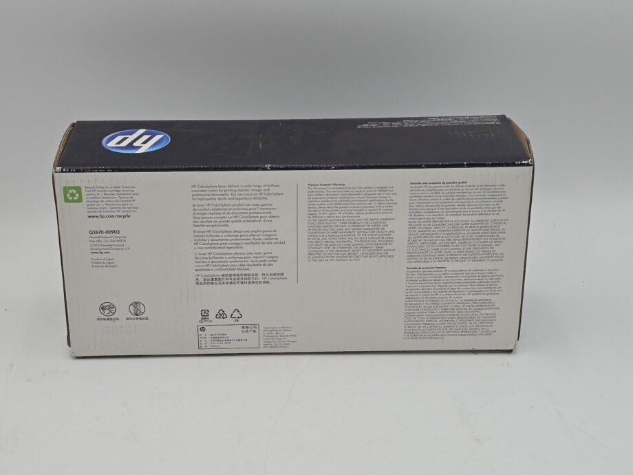 Genuine HP LaserJet Toner Q2670A 308A Black Printer Cartridge 3500 3550 3700 NEW